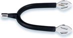 Stubben SEQ Sporen Stomp Zilver/Zwart - 30 mm