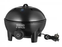 Cadac E-braai elektrische barbecue / zwart / metaal, kunststof / rond
