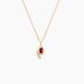 Histoire d'Or Collier Emotion Or Jaune Rubis Diamant