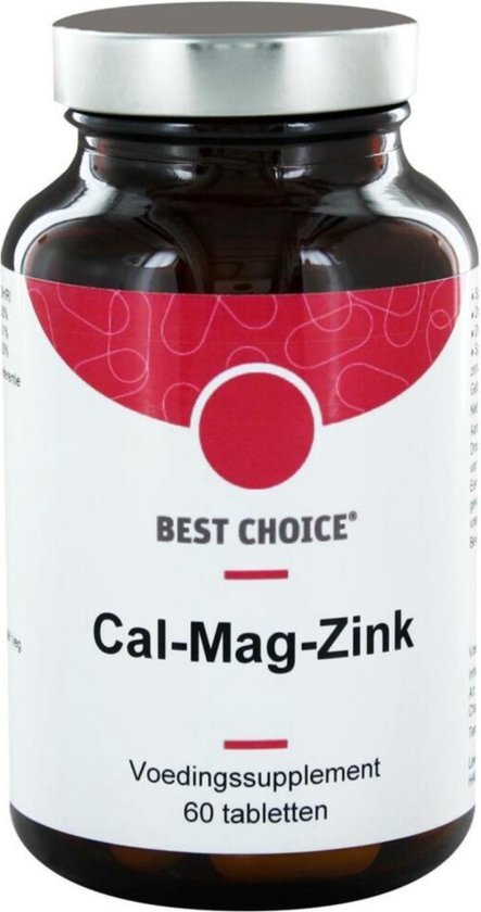 Best Choice Calcium Magnesium Zink Tabletten 60st