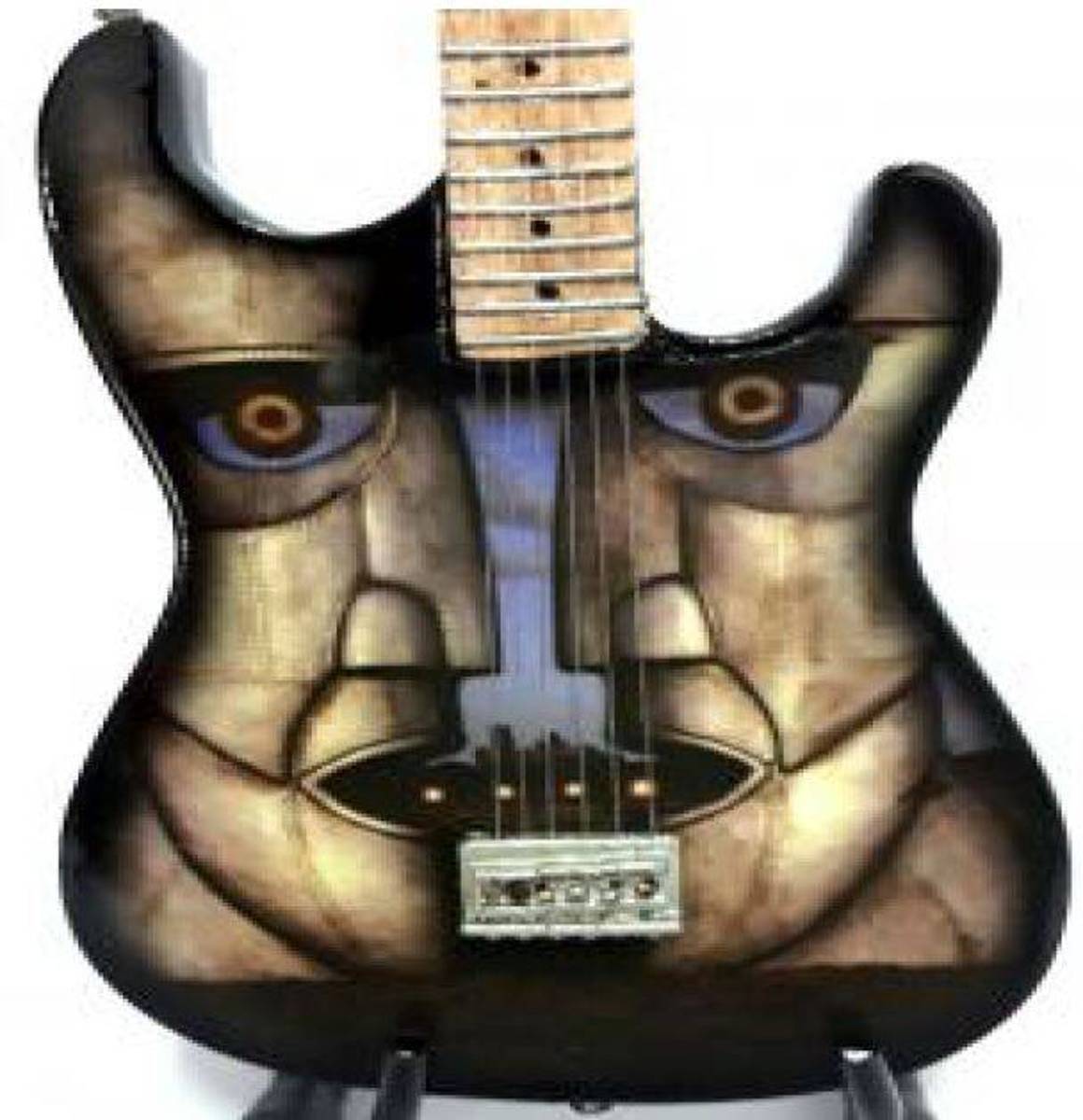 Mlc Miniatuur gitaar Pink Floyd The Devision Bell
