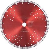 vidaXL Diamantzaagblad met turbo en gaten 300 mm staal