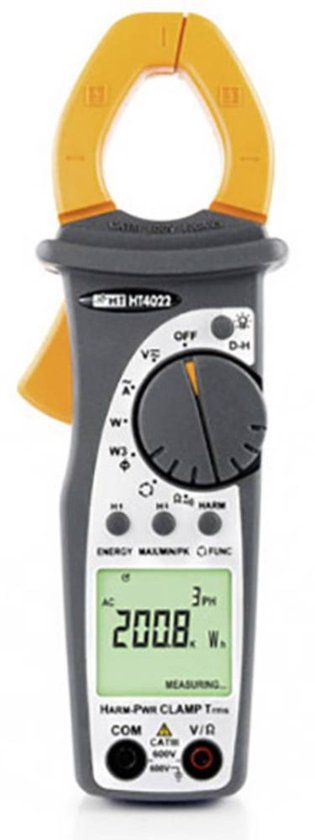HT Instruments HT4022 Stroomtang Digitaal CAT III 600 V