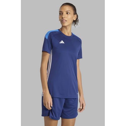 adidas Performance voetbalshirt Tiro blauw