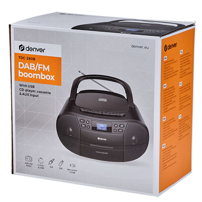 Denver TDC280B Cdspeler kopen? Kieskeurig.nl helpt je kiezen