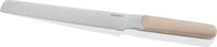 BergHOFF Home Elements Broodmes 21 cm – Gekarteld Taartmes & Baguettemes voor Brood, Cake & Meloen – Vlijmscherp RVS, Ergonomisch Handvat & Vaatwasbestendig Mes – Sand