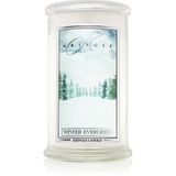 Kringle Candle Winter Evergreen Grote Geurkaars - 624g, 2 lonten