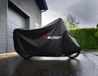 HIGHSIDER Motorhoes – Vector heavy duty outdoor protective hoes voor motorfiets/scooter met top case – Zwart
