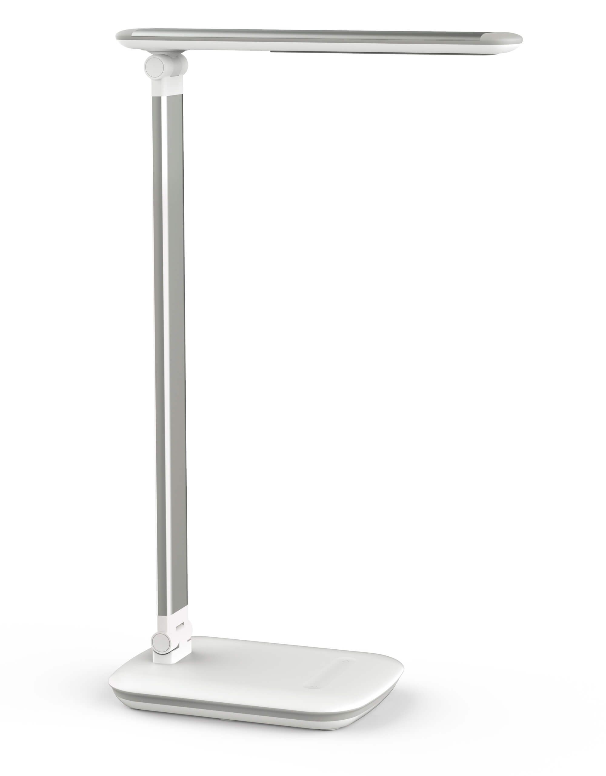MAUL Jazzy - LED Bureaulamp - 410 Lumen - 3000K - Wit/Zilver