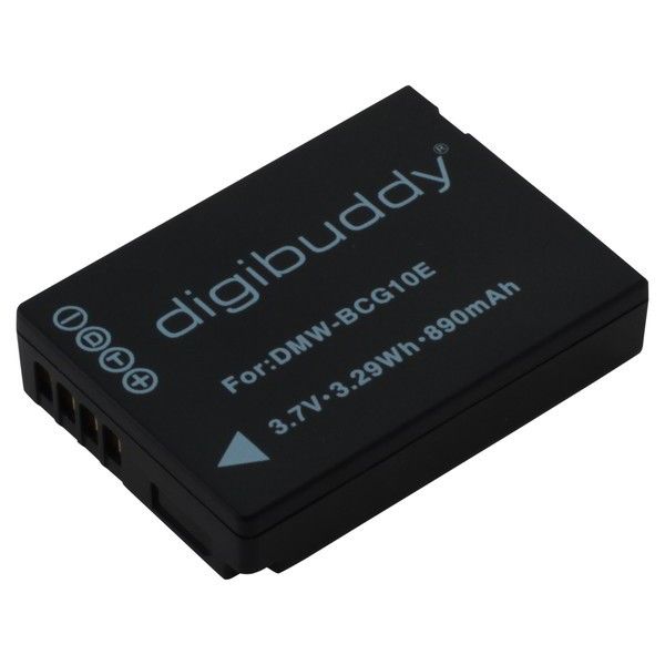 Digibuddy Camera accu compatibel met Leica BP-DC7 en Panasonic DMW-BCG10 - 890 mAh