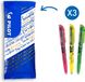 Pilot FriXion Light Uitwisbare Highlighter Set - 3 Stuks - Geel, Roze, Groen