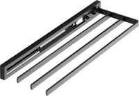 SOTECH handdoekrek STYLE 3-armig zwart 415 mm