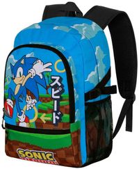 Karactermania Sonic The Hedgehog Fan Fight Backpack Sega Greenhill 2.2 Bags