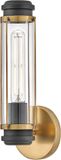 Hinkley LED Wandlamp Masthead | 1X E27 Max 40W | IP44 | Dimbaar | Heritage Brass & Black