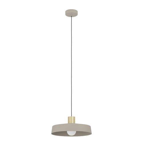 EGLO Valdiola Hanglamp - E27 - Ø 36 cm - Beige|Goud - Staal