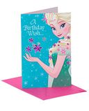 American Greetings Verjaardagskaart voor kinderen (bevroren, koningin Elsa)