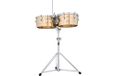 LP Latin Percussion LP255-BZ Tito Puente Bronze Timbales 12"/13"