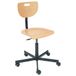 Werek Chaise de travail avec roulettes ou repose-pieds