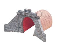 FALLER 120558 - tunnelportal voor stoomlok, 1-sporig, grijs