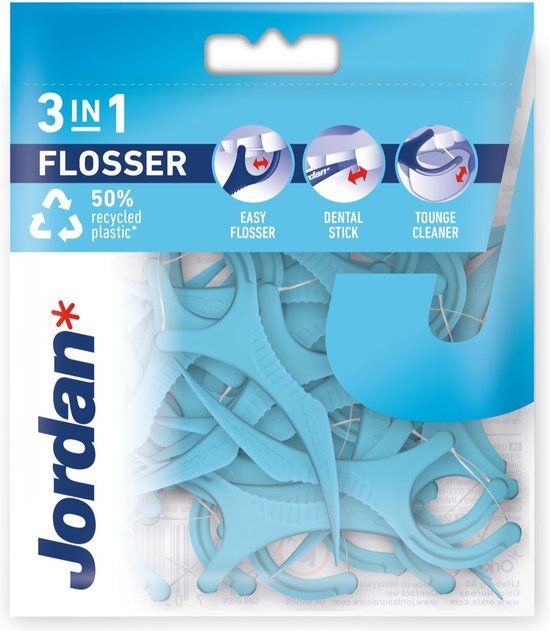 Jordan Flosser 3 in 1 - 36 stuks