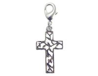 INNSPIRO Nice Charms metalen klimophanger met karabijnhaak, 15 x 25 mm, 25 u., 11x14mm., Metaal, Geen edelsteen