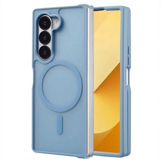 imoshion Color Guard Backcover met MagSafe voor de Samsung Galaxy Z Fold 6 - Lichtblauw