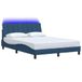 vidaXL Bedframe zonder matras, crème, 120 x 200 cm, stof