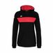 Kappa Dames sweatshirt met capuchon Daccia Zwart/Fuchsia S