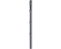 Alberts 677336 Hekpaal met klembeugel | thermisch verzinkt, antraciet geplastificeerd (RAL 7016) | lengte 1200 mm | 60 x 40 mm