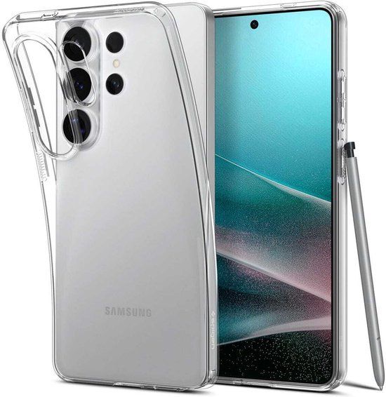 Spigen Liquid Crystal Hoesje Geschikt voor Samsung Galaxy S26 Ultra - Back Cover TPU Transparant