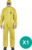 Ansell AlphaTec® 2300/132 - Chemische bescherming, Waterdichte overall, XL, Geel