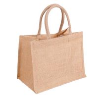 10 Jute 10 stuks zakjes 260 g/m², 32 + 20 x 25 cm, natuurlijke jute