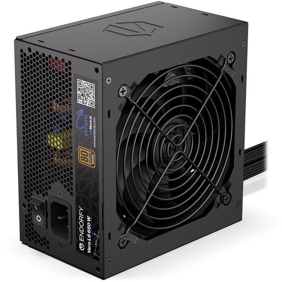 ENDORFY Cooling.pl Endofry Vero L6 Computervoeding Voor Gaming-Pc Atx 650W