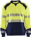 Blåkläder Sweatshirt High Vis 3541-2528 - High Vis Geel/Marineblauw - XXXL