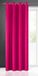 Gordijn Eurofirany Rita Gordijnen glad en eenvoudig, effen, 8 ogen, modern, voor woonkamer, kinderkamer, 1 stuk, polyester, roze, 140 x 250 cm
