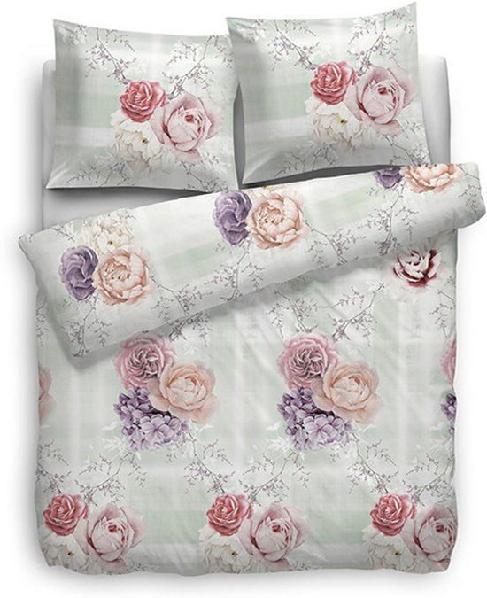 Heckett & Lane Cerise Dekbedovertrek - Tweepersoons - 200x200/220 - Multi