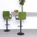 Maison Exclusive - Lot de 2 tabourets de bar en velours vert clair
