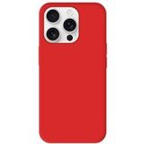Apple iPhone 16 Pro Siliconen Matte Hoesje - Rouge