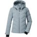 killtec KSW 31 Wmn Ski Qltd Jckt dames Ski-jack/gewatteerde jas/functionele jas in donslook met capuchon en sneeuwvanger