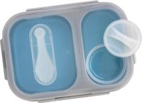 Eurotrail Lunch box M - opvouwbaar - Blauw