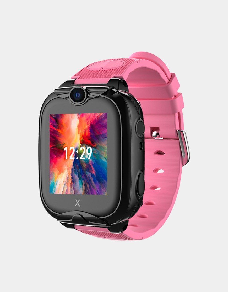 Xplora XGO2 Smartwatch - 1.4" TFT Display, 4G, GPS, WiFi - Black/Pink