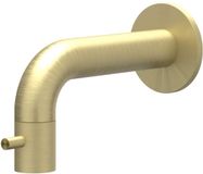 IVY Concord Fonteinkraan - Inbouw - Hartafstand 12.5 cm - Geborsteld Mat Goud PVD