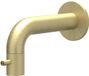 IVY Concord Fonteinkraan - Inbouw - Hartafstand 12.5 cm - Geborsteld Mat Goud PVD