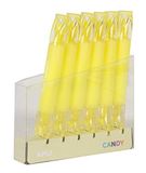APLI 18279 Candy marker, dubbele punt, geel, 1 stuk