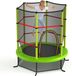 Markenlos Binnentrampoline voor kinderen, 165 cm, met veiligheidsnet