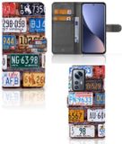 Xiaomi 12 Pro Housse de téléphone avec plaques d'immatriculation photo