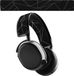 kwmobile Vervangende koptelefoonband voor SteelSeries Arctis 7 / Arctis 9 / Arctis 9X / Arctis PRO koptelefoon band - Nylon zachte hoofdband voor hoofdtelefoon in zwart / grijs