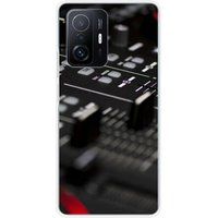 Xiaomi Bedrukt siliconen hoesje compatibel met Xiaomi Mi 11T 5G, Xiaomi Mi 11T Pro 5G Dj mixer