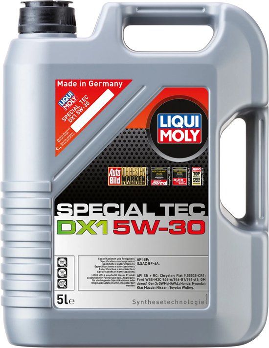 Liqui Moly 5W30 Special Tec DX1 Motorolie (5L)