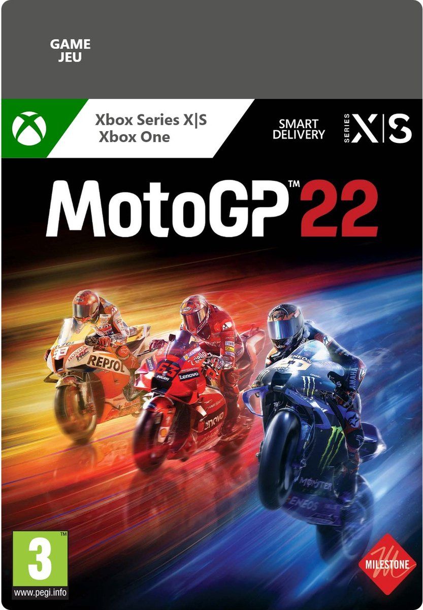 Milestone MotoGP22 - Xbox Series X + S & Xbox One Download - 0196388008414